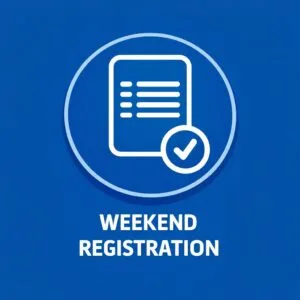 Full Weekend Registration